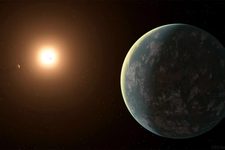 An artist's impression of GJ 357 d