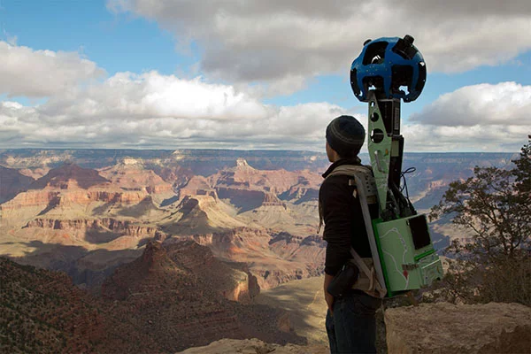 Google Maps used backpack-mounted cameras to capture stunning 360-degree panoramic images of the Grand Canyon