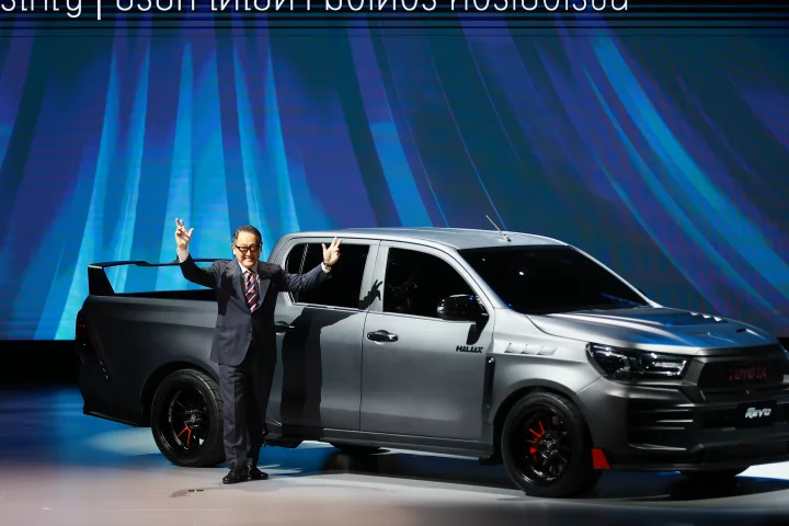 Toyota begins exploring a future electric pickup with the Hilux Revo BEV concept