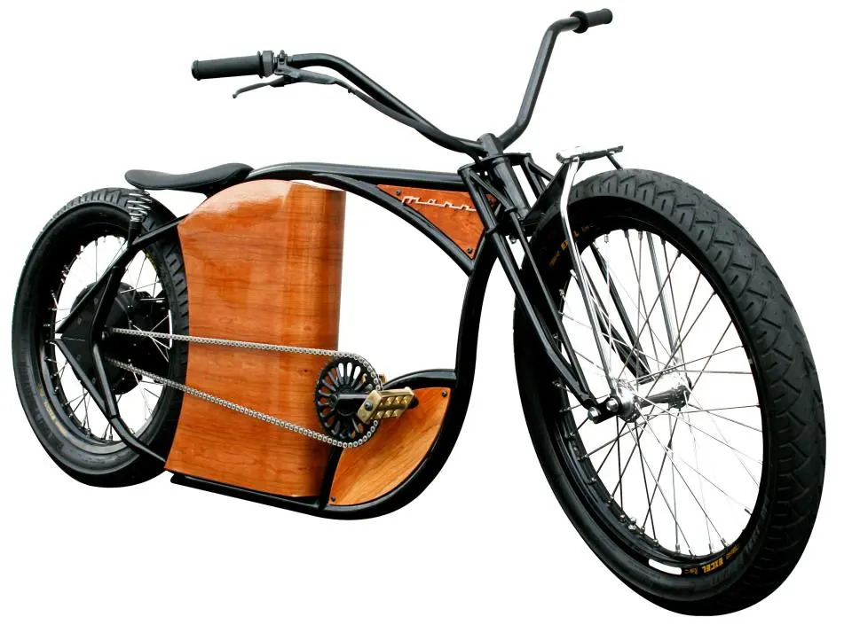 The M-1's smallest battery choice allows a 175-pound (79-kg) rider to travel up to 20 miles (32 km) on one charge without pedaling