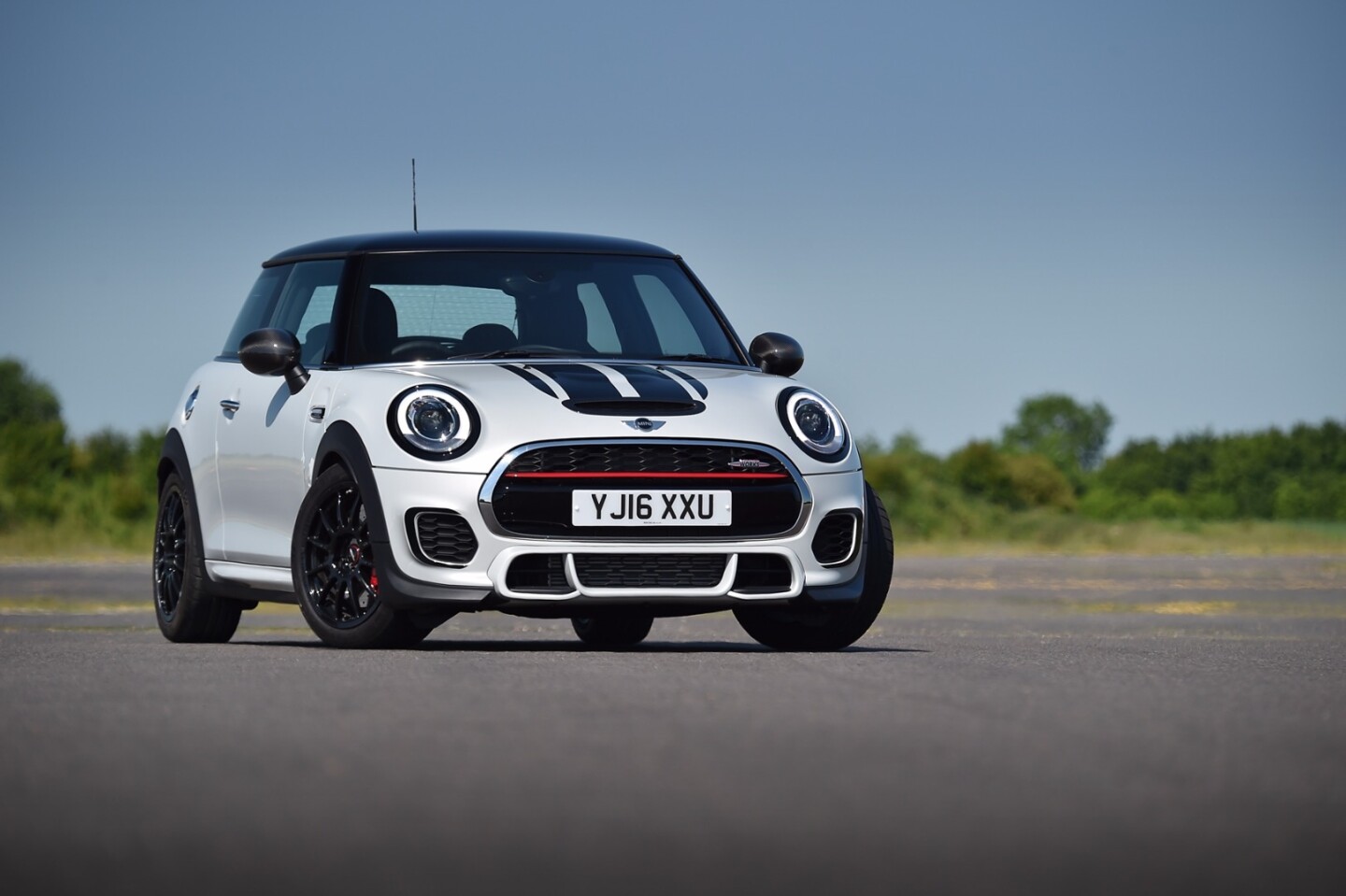 The John Cooper Works Challenge has a top speed of 153 mph (246 km/h).