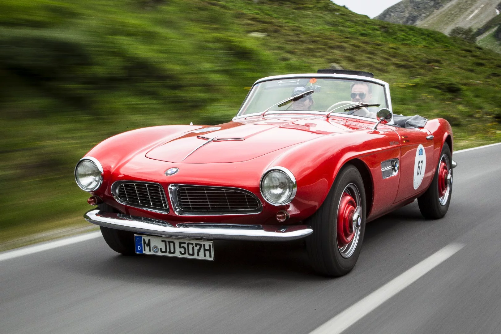 The BMW 507 was owned by Elvis Presley and Bernie Ecclestone