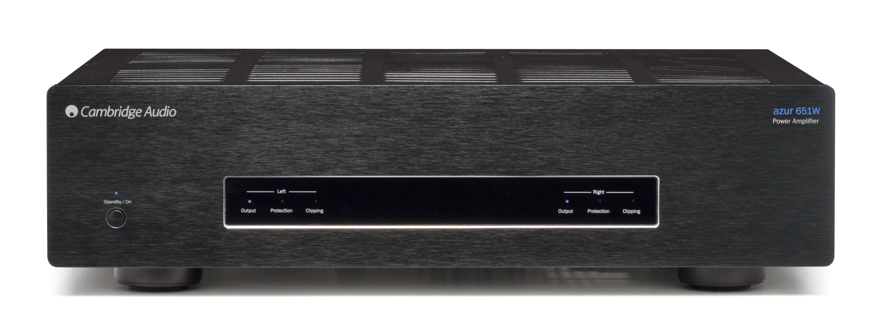 The Cambridge Audio Azur 651W power amplifier (front)