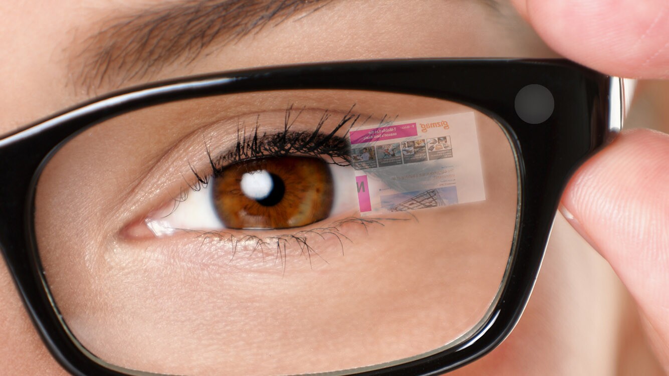 Will future smart glasses look more like this? (original: Shutterstock)