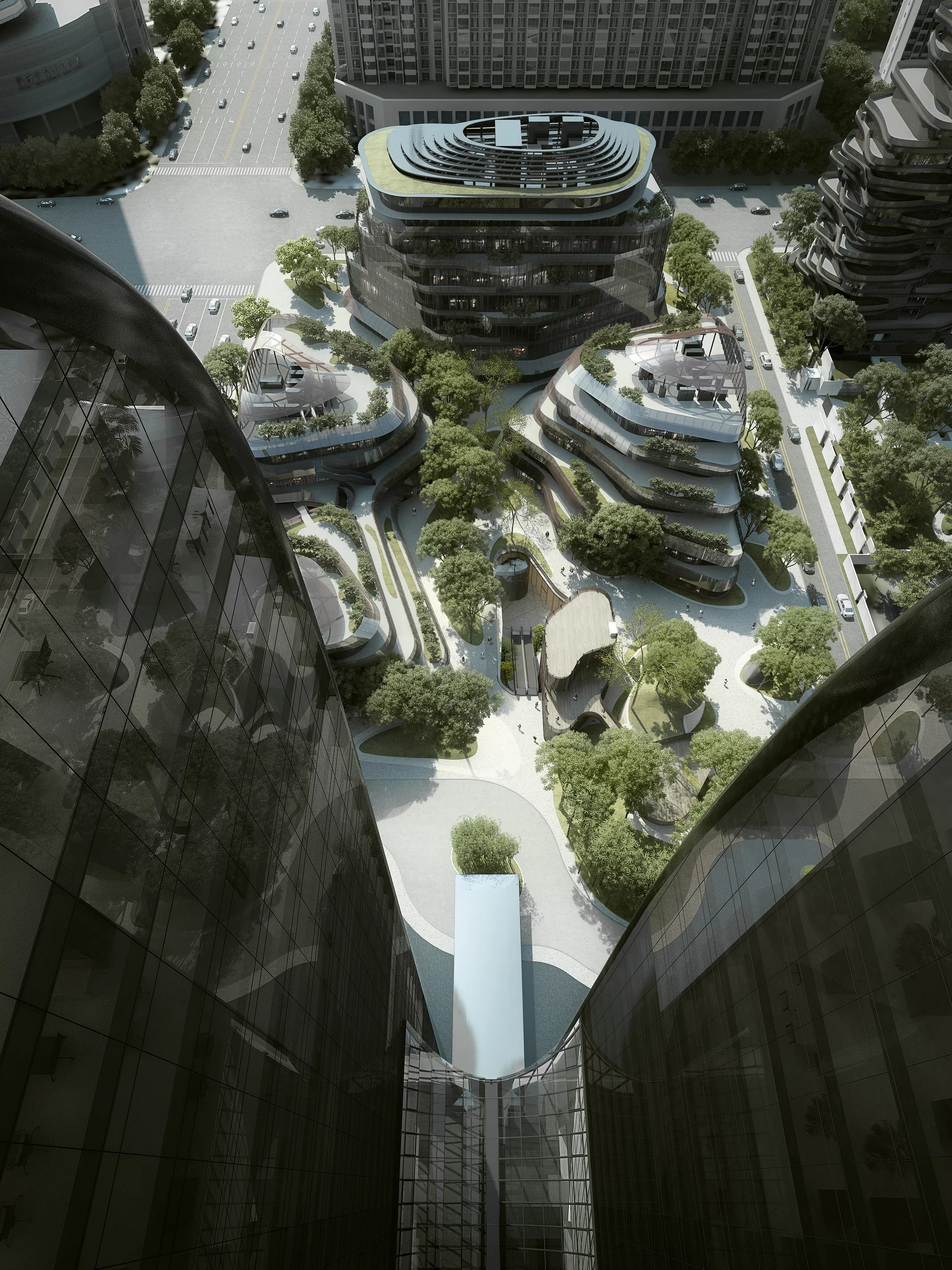 Chinese architectural firm MAD has started work on an ambitious new project that aims to add some nature-themed architecture to inner-city Beijing (Image: MAD)