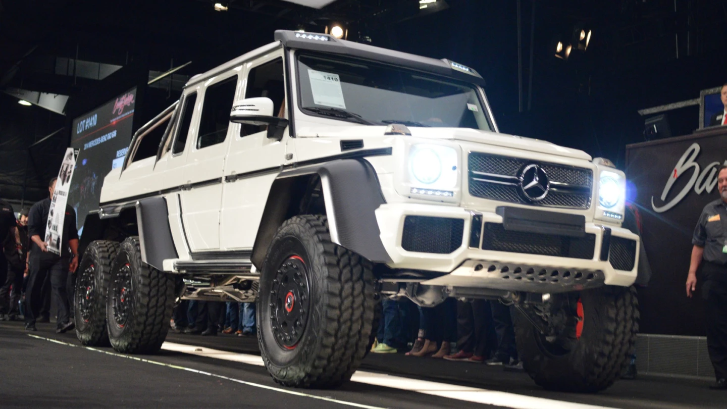$1,210,000 | 2014 MERCEDES-BENZ G63 6X6 | Auction Link: Barrett-Jackson