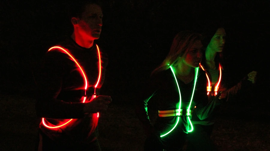 The vests feature 360-degree illumination modes that make the most of the lumens