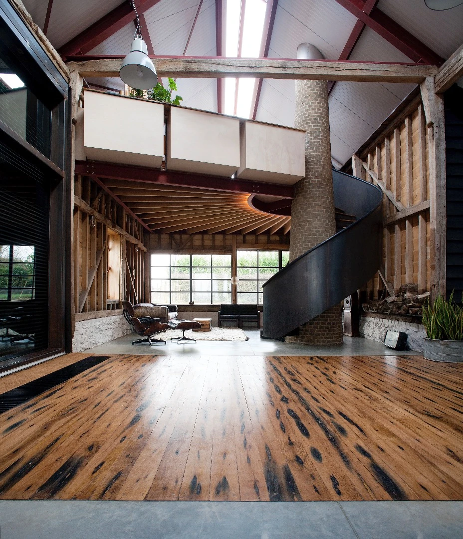 The main barn ground floor area