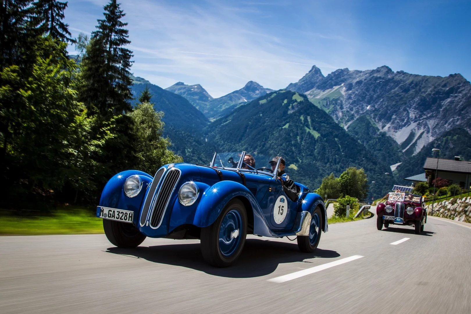 With 80 hp, the car wasn't exactly powerful, but it was still a successful race car