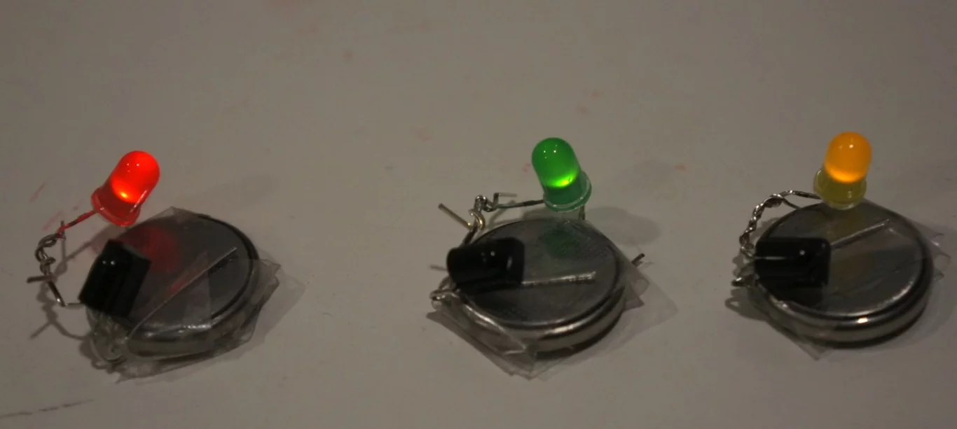 The accelerometer calculates the number of sips a person takes and compares it with a timer to estimate their level of intoxication and change the color of the flashing LEDs