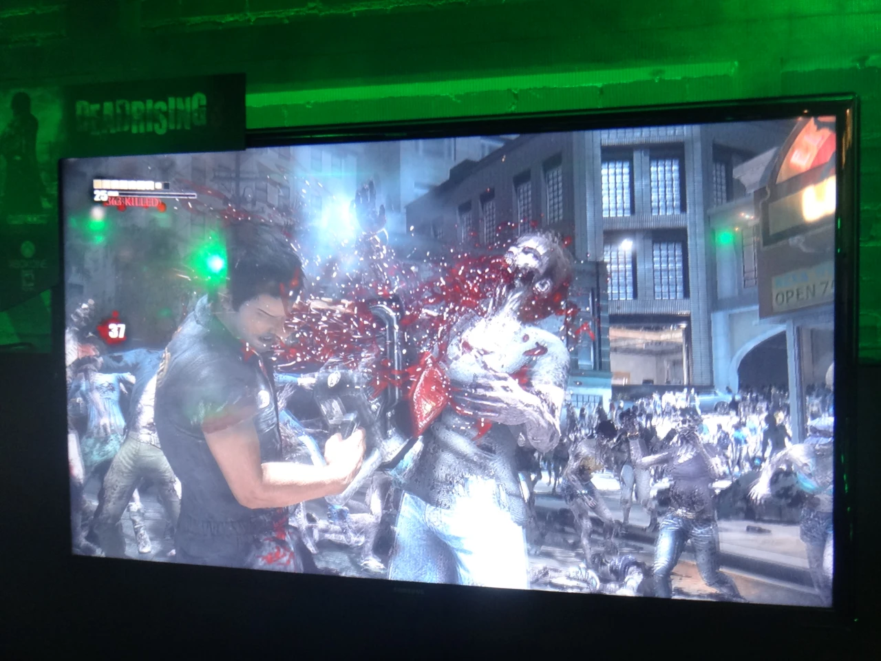 The brief demo I played thrust me into a zombie-filled playground with a full inventory of offbeat weapons at my disposal and no goals except to cause as much mayhem as possible