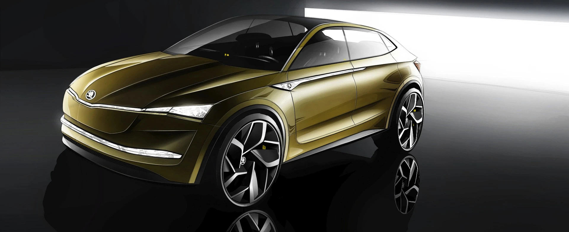 The Vision E will make its debut at Auto Shanghai in April