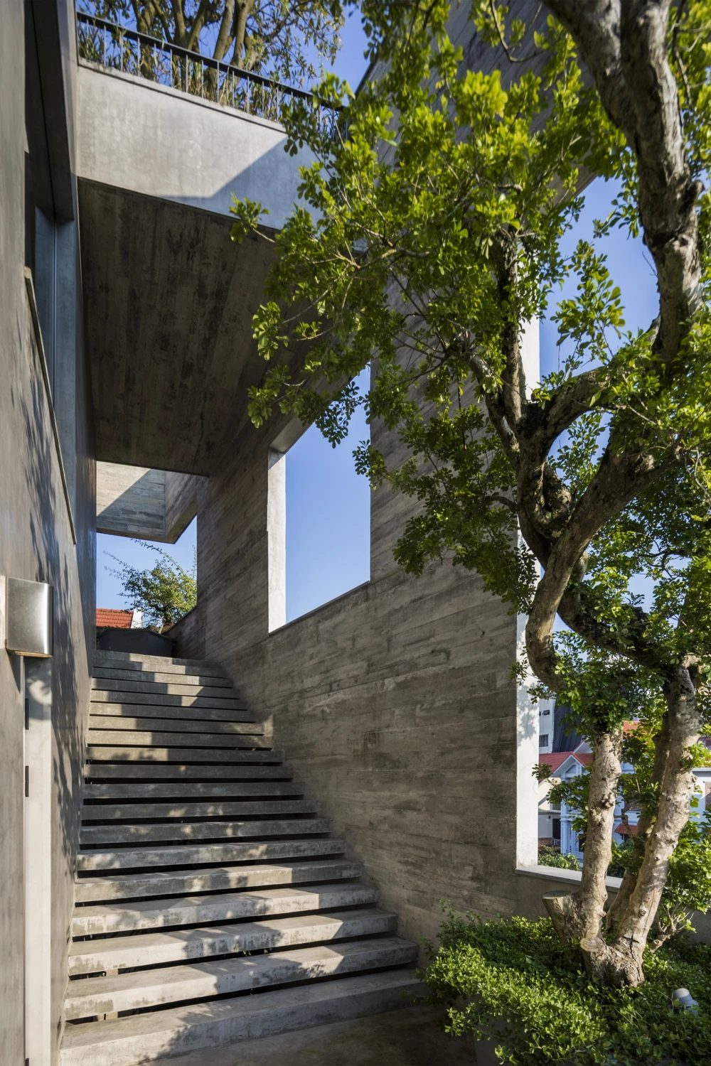 Ha Long Villa includes six floors, so that's a lot of stairs to climb up and down