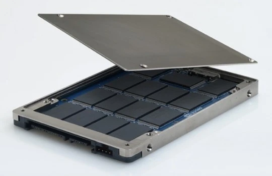The Seagate Pulsar solid state drive.