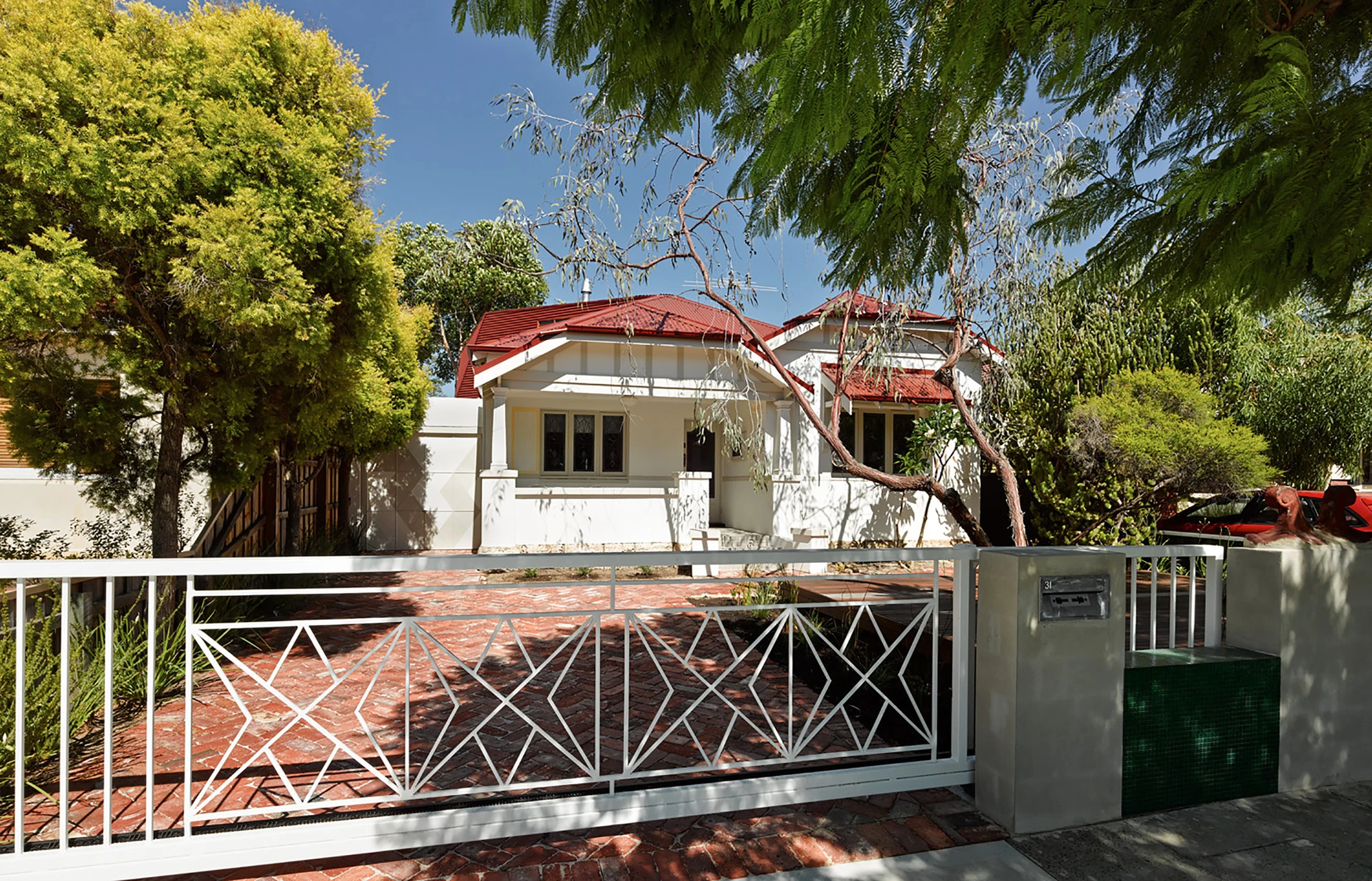 The home is located in Perth, Western Australia (Photo: Peter Bennetts)