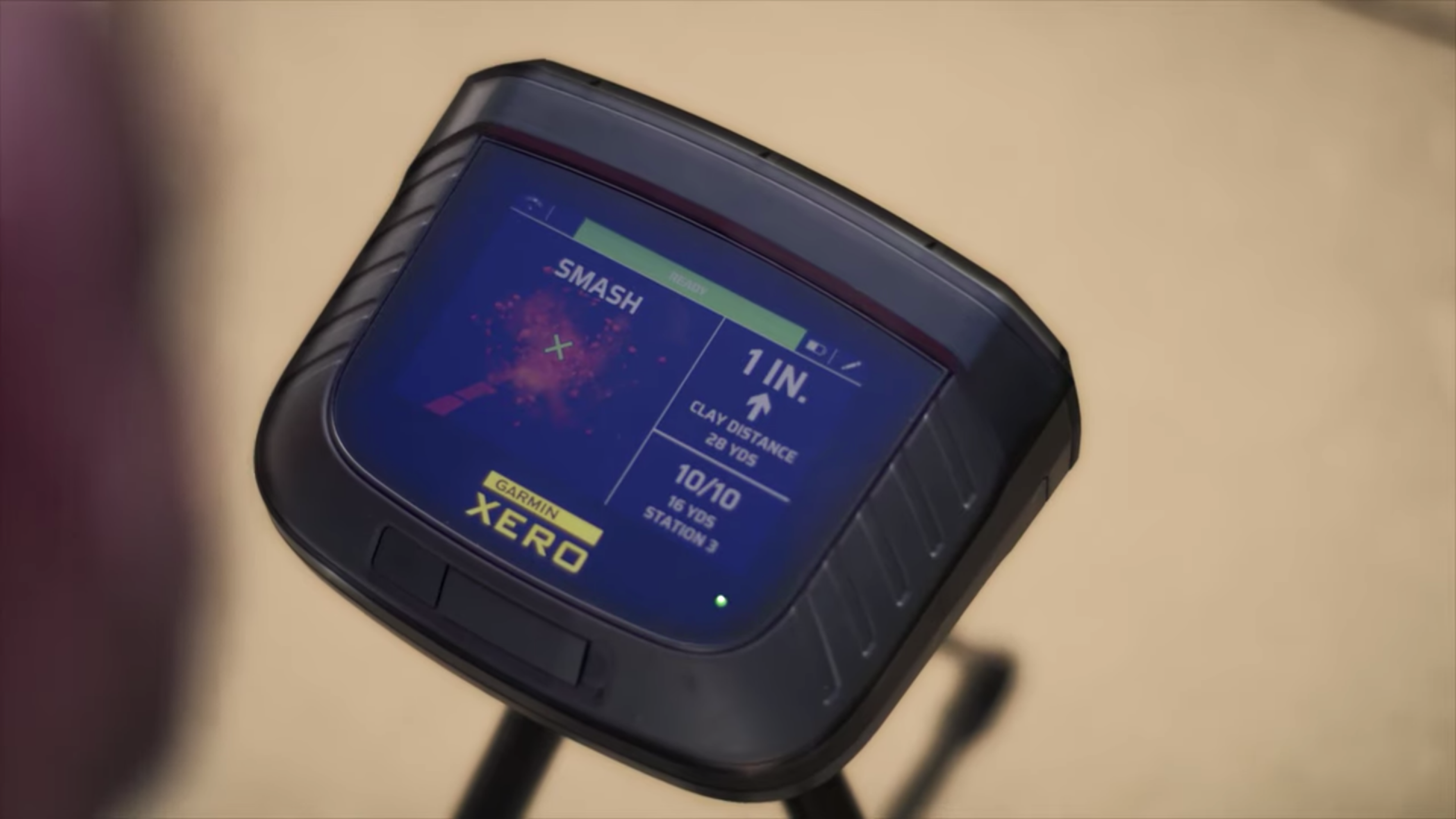 Garmin's Xero S1 trapshooting trainer provides feedback on every shot