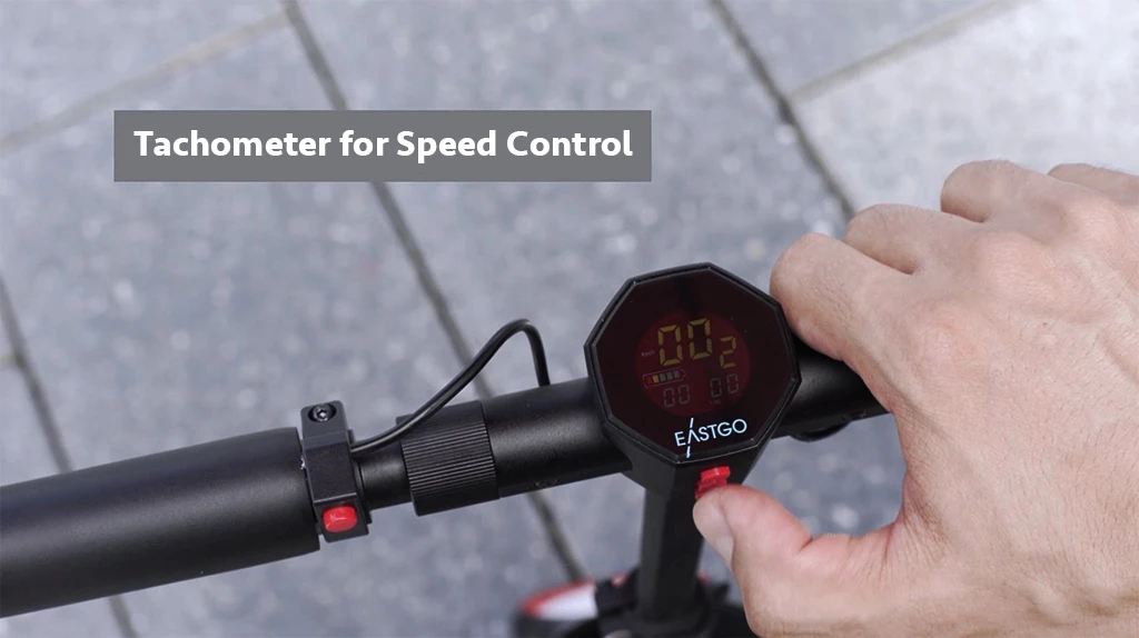 Speed control and display