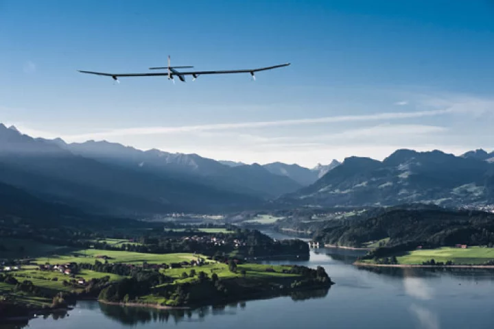 HBSIA during flight testing in Switzerland (Photo: Solar Impulse)