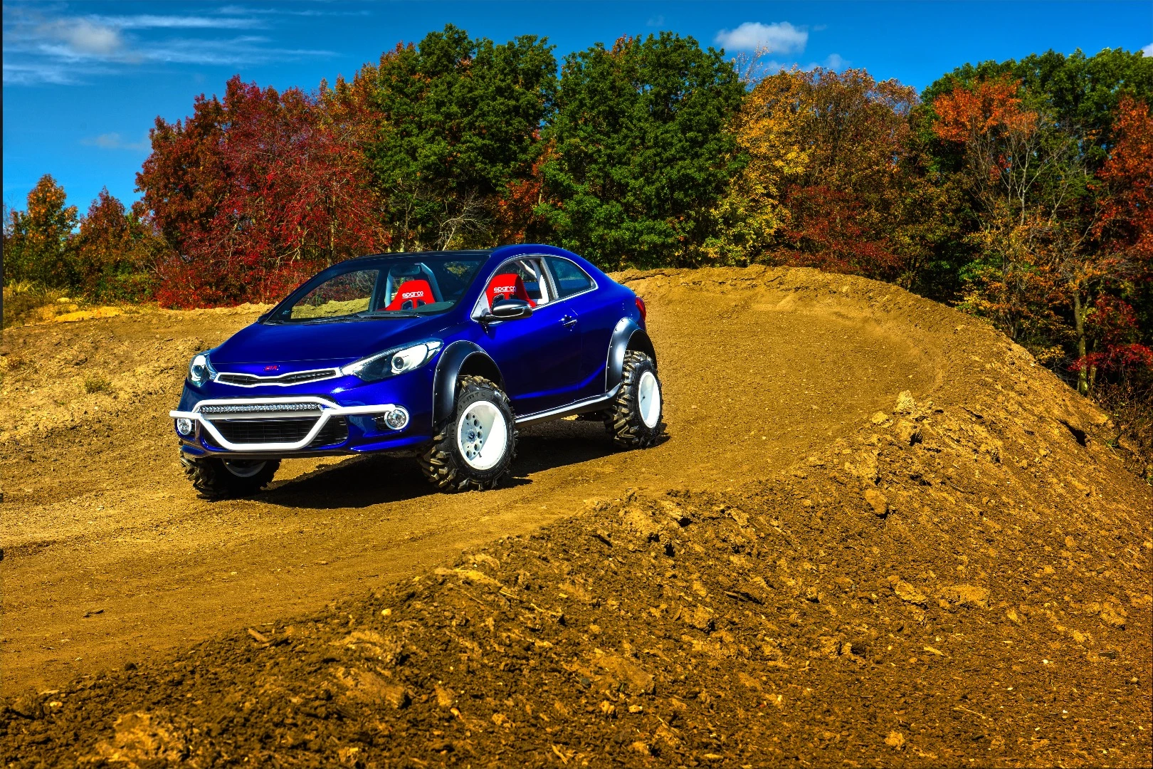 Kia Forte Koup Mud Bogger