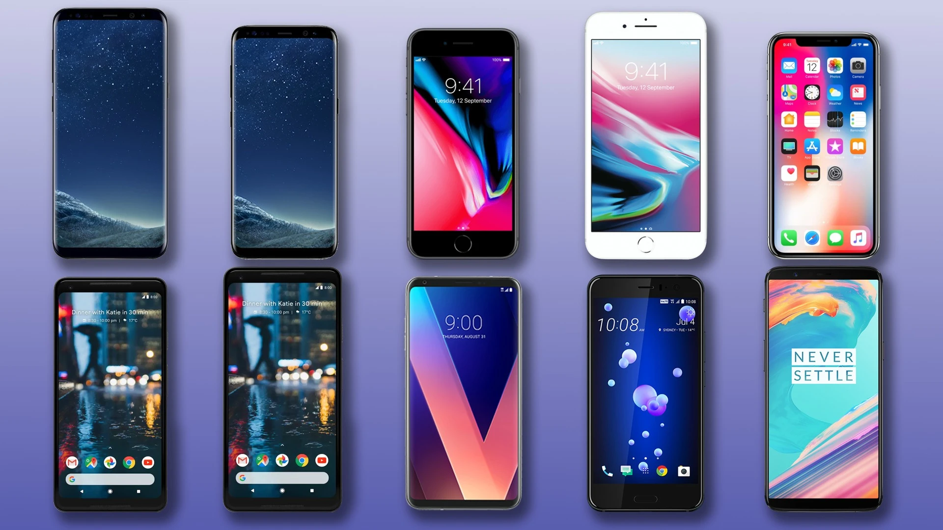 New Atlas compares the specs and features of 10 of the year's flagship phones