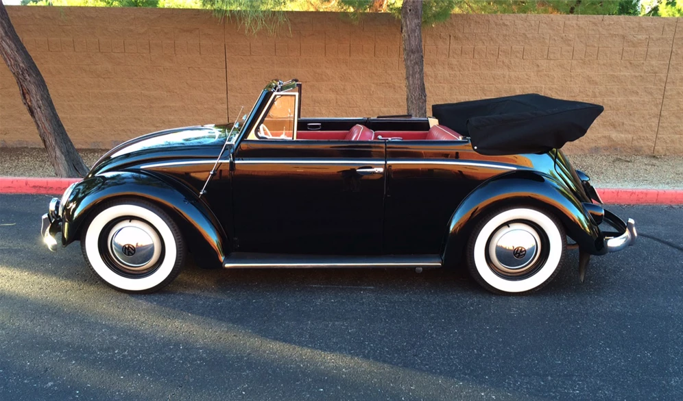 This 1957 Volkswagen Beetle Cabriolet sold for $47,300 at Barrett-Jackson's 2016 Scottsdale sale | Auction Link