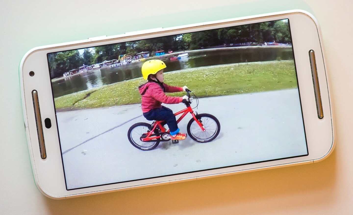 Optical Image Stabilization (OIS) can help to produce less wobbly video footage