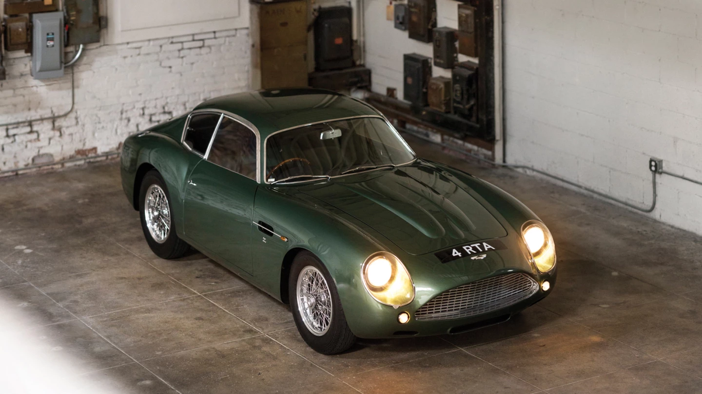 This Aston Martin DB4GT Zagato was the fourteenth of just 19 DB4GTs created by Zagato. It sold for $14.3 million to become the most valuable British car ever sold at auction, beating out the 1998 McLaren F1 "LM-Specification" which sold earlier this year for $13,750,000.