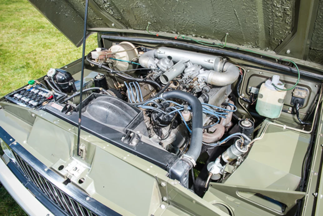 Range Rover 001 was refitted with vintage parts