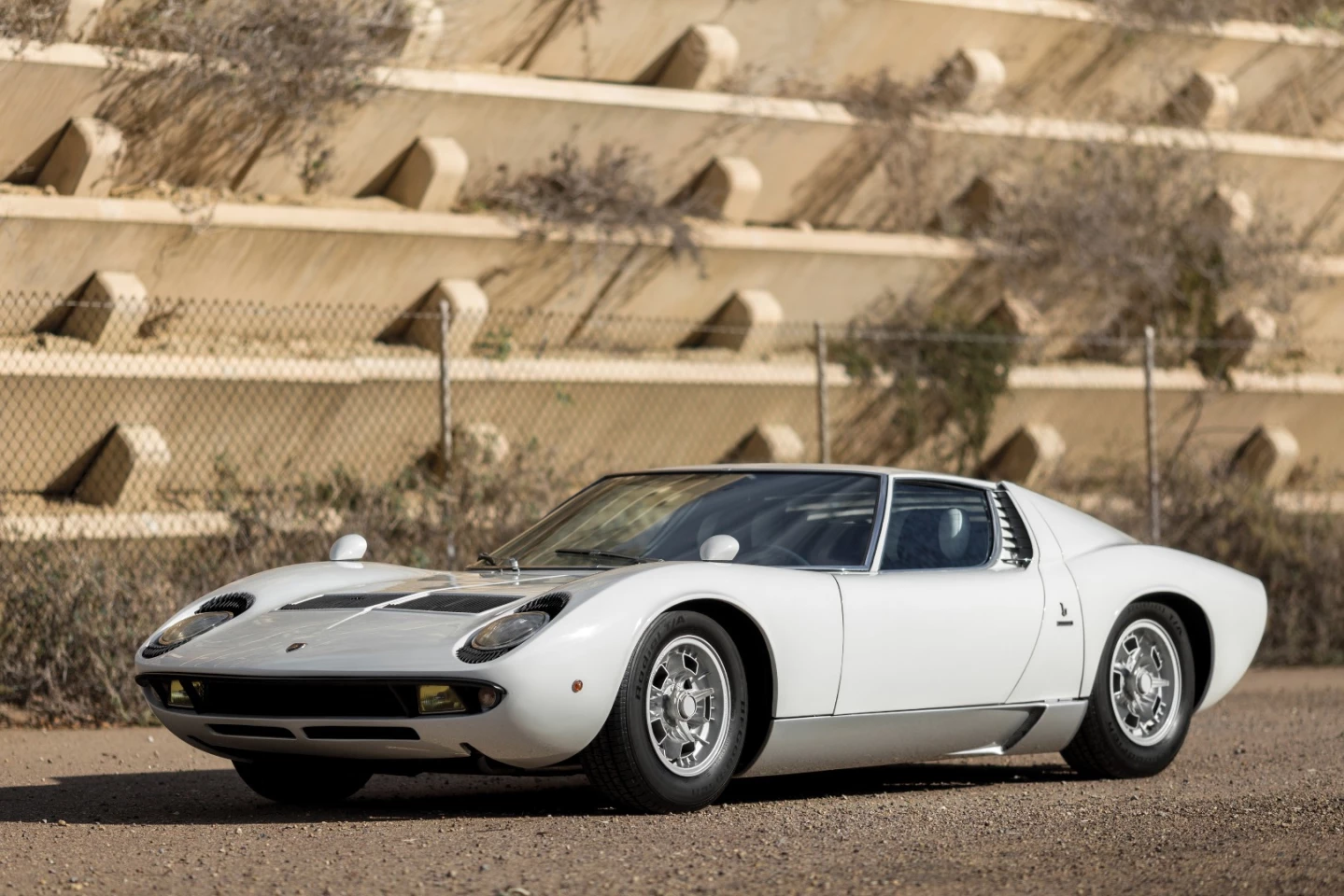 This 1971 Lamborghini Miura LP400 S by Bertone has an estimated price of $1,300,000 to $1,500,000