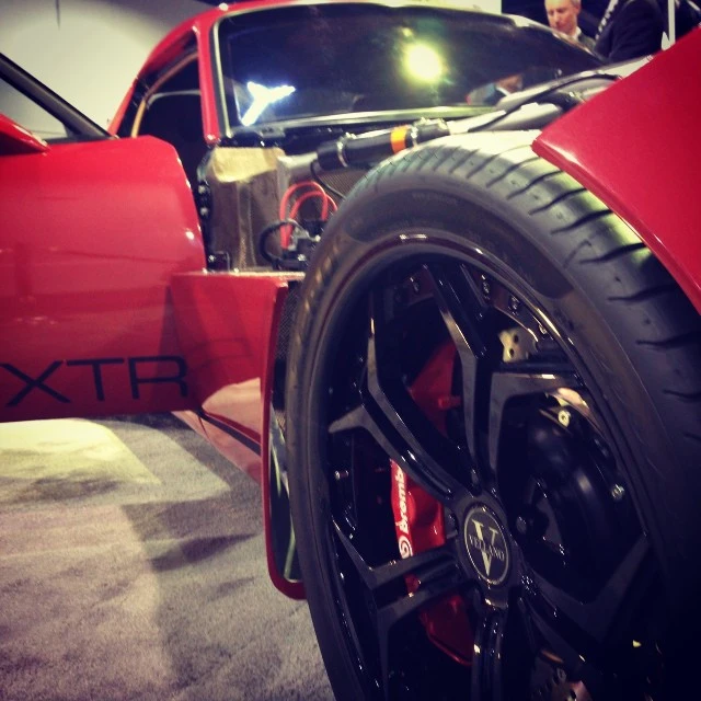 The Bailey Blade XTR features a 750-hp twin-turbo V8