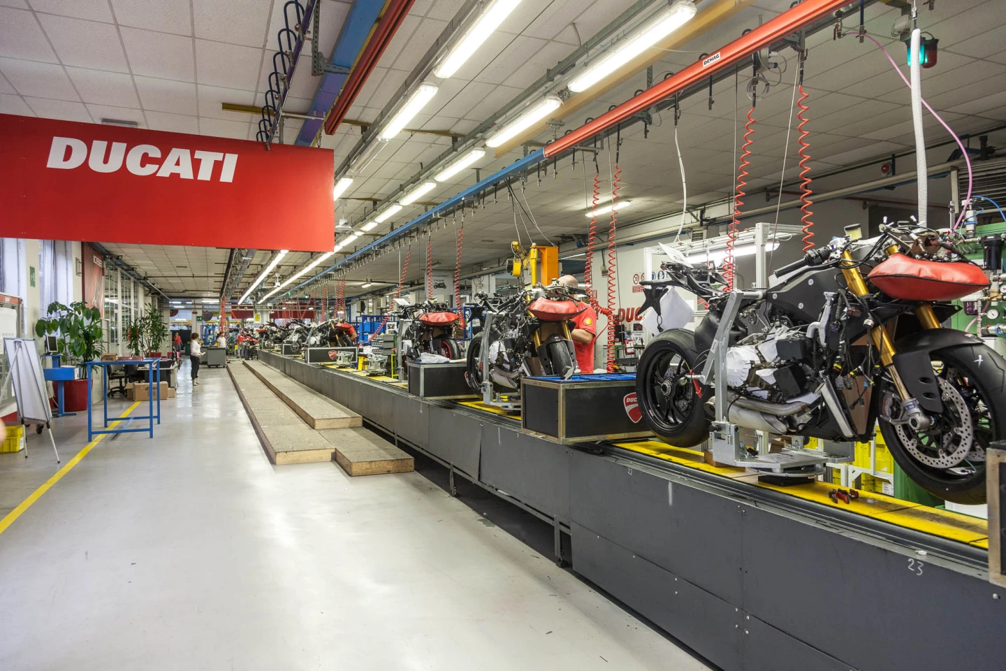 Panigale chassis line.