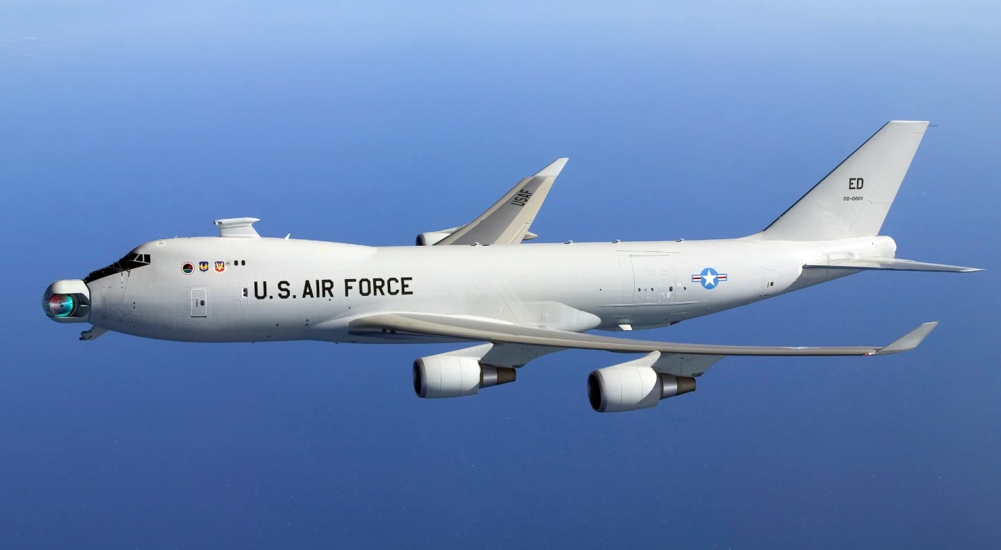 YAL-1A Airborne Laser in flight
