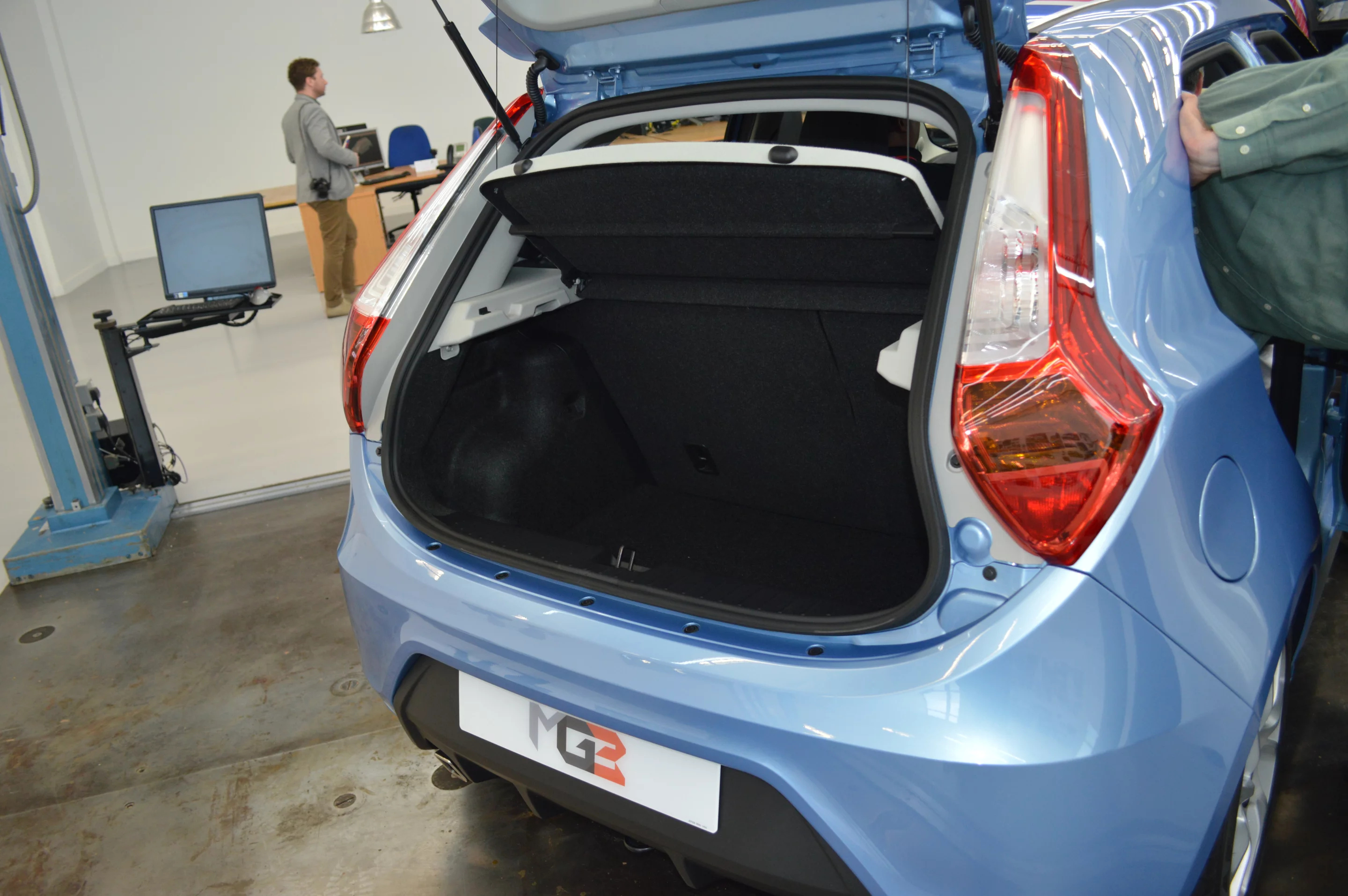 MG unveils its MG3 hatchback (Photo: Gizmag)