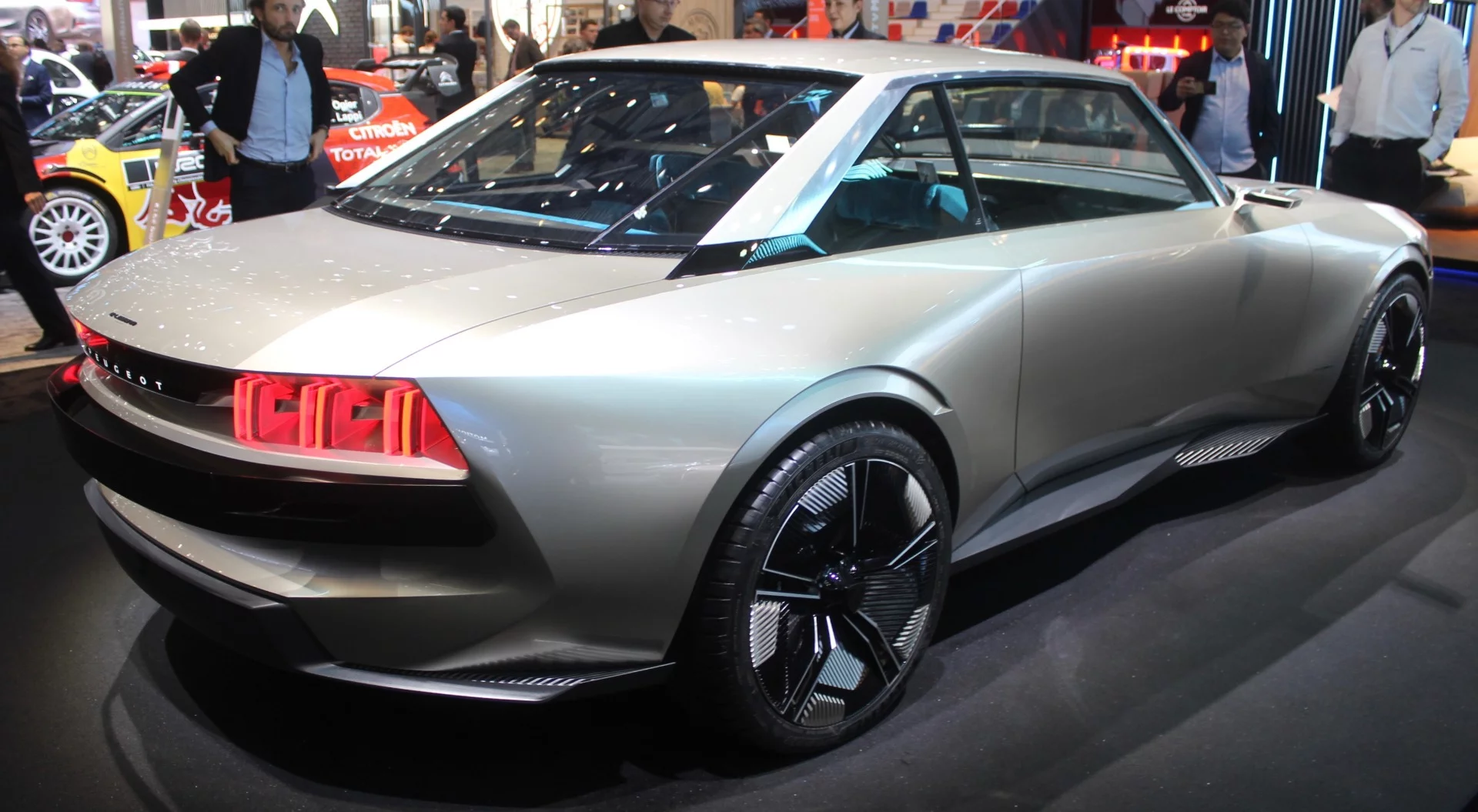 The Peugeot E-Legend looking good in Geneva