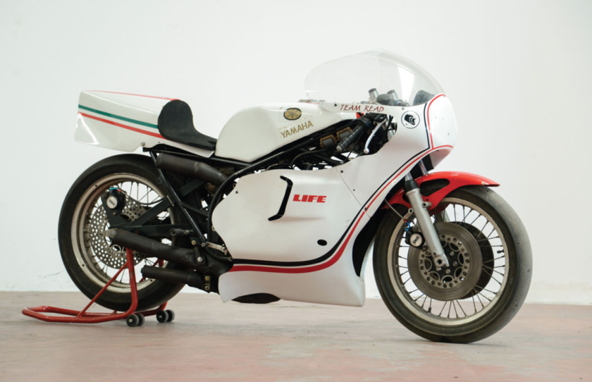 This 1976 Yamaha TZ750C sold for €36,270 ($38,468) at the RM-Sotheby's DueMile Route auction in Milan on 25-27 November, 2016