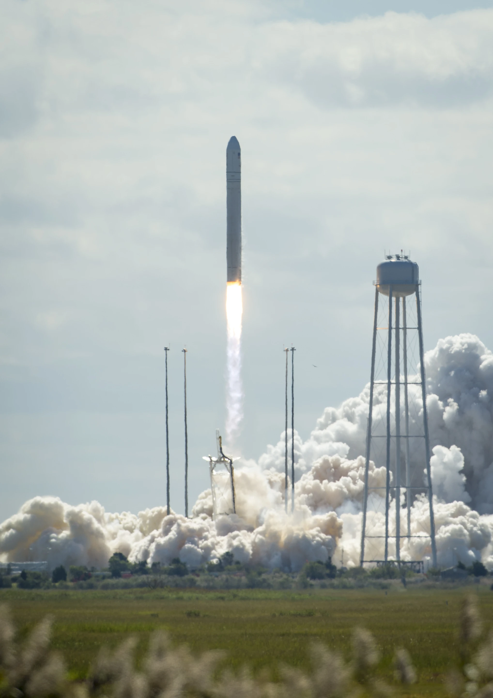 The Antares launch is the first from Virginia to the ISS (Image: NASA)