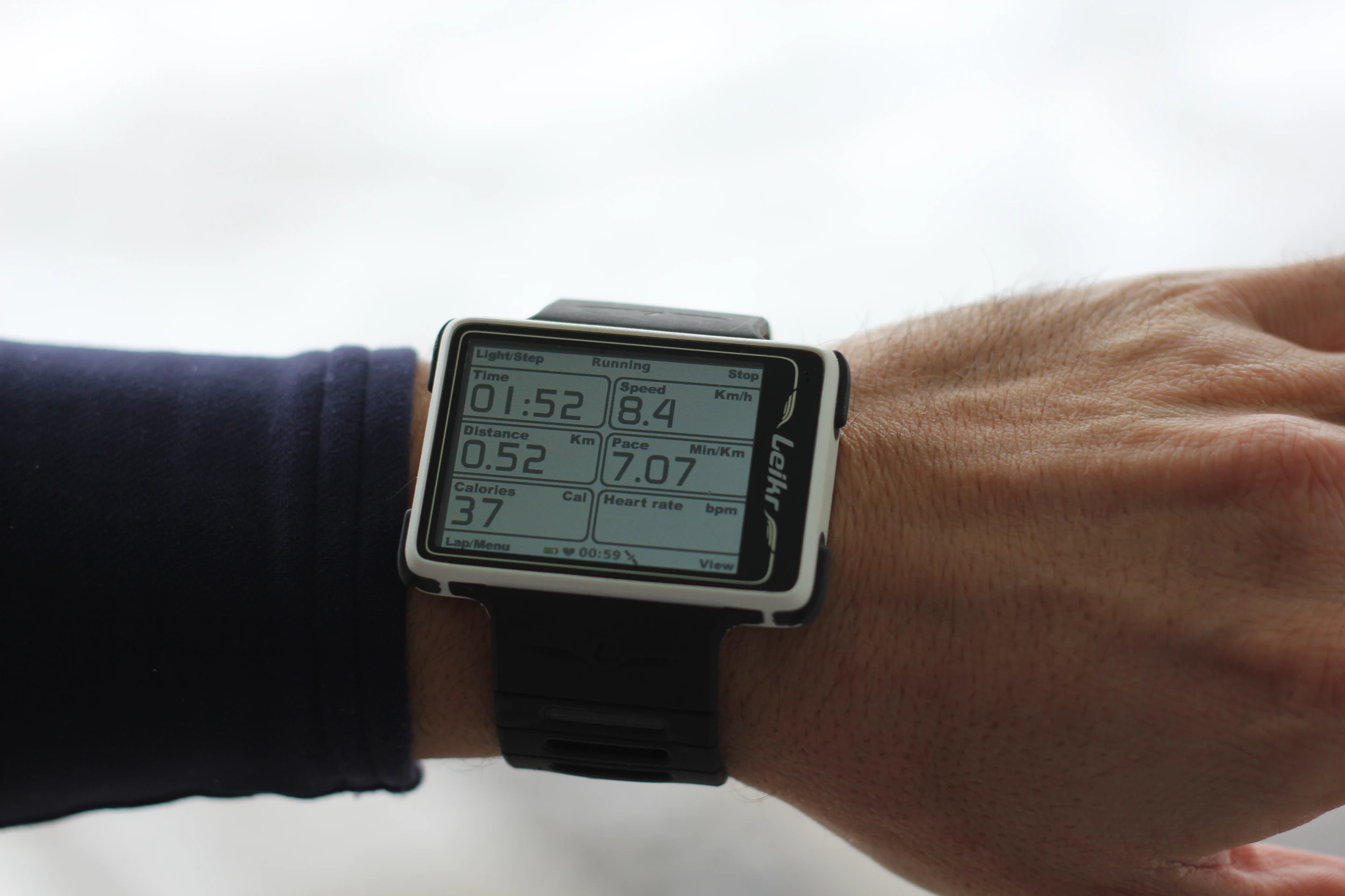 Leikr displays six tracking functions on one screen