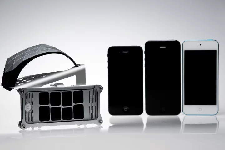 The Motion Synth is designed to let users play and alter music with their iOS device's motion sensor