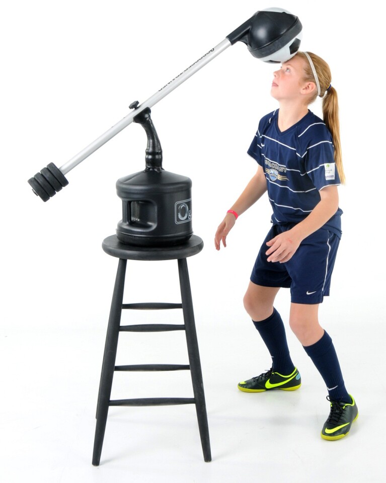 Zero G Soccer can also be used for teaching the basics of heading