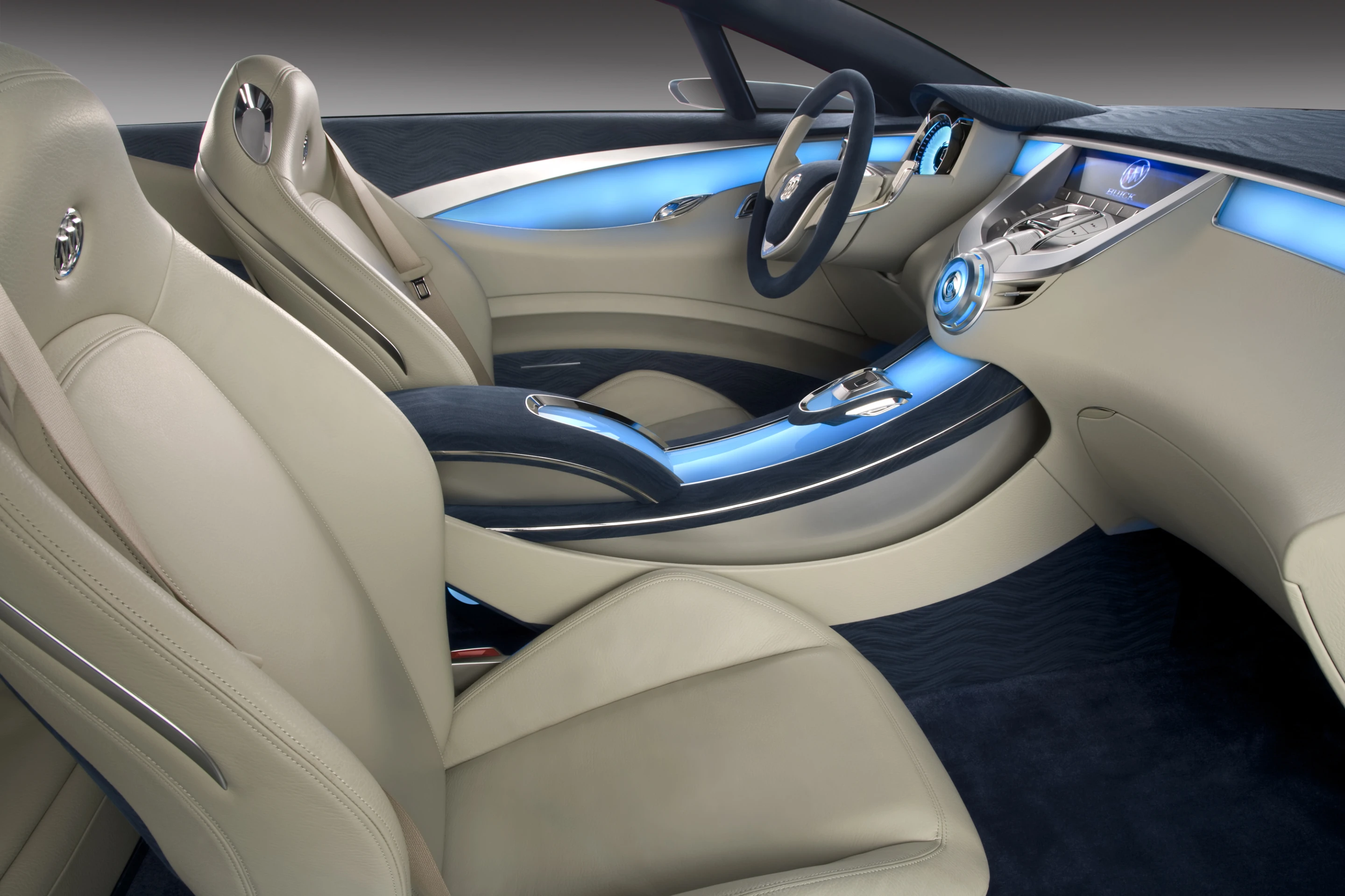 Inside the Buick Riviera concept car