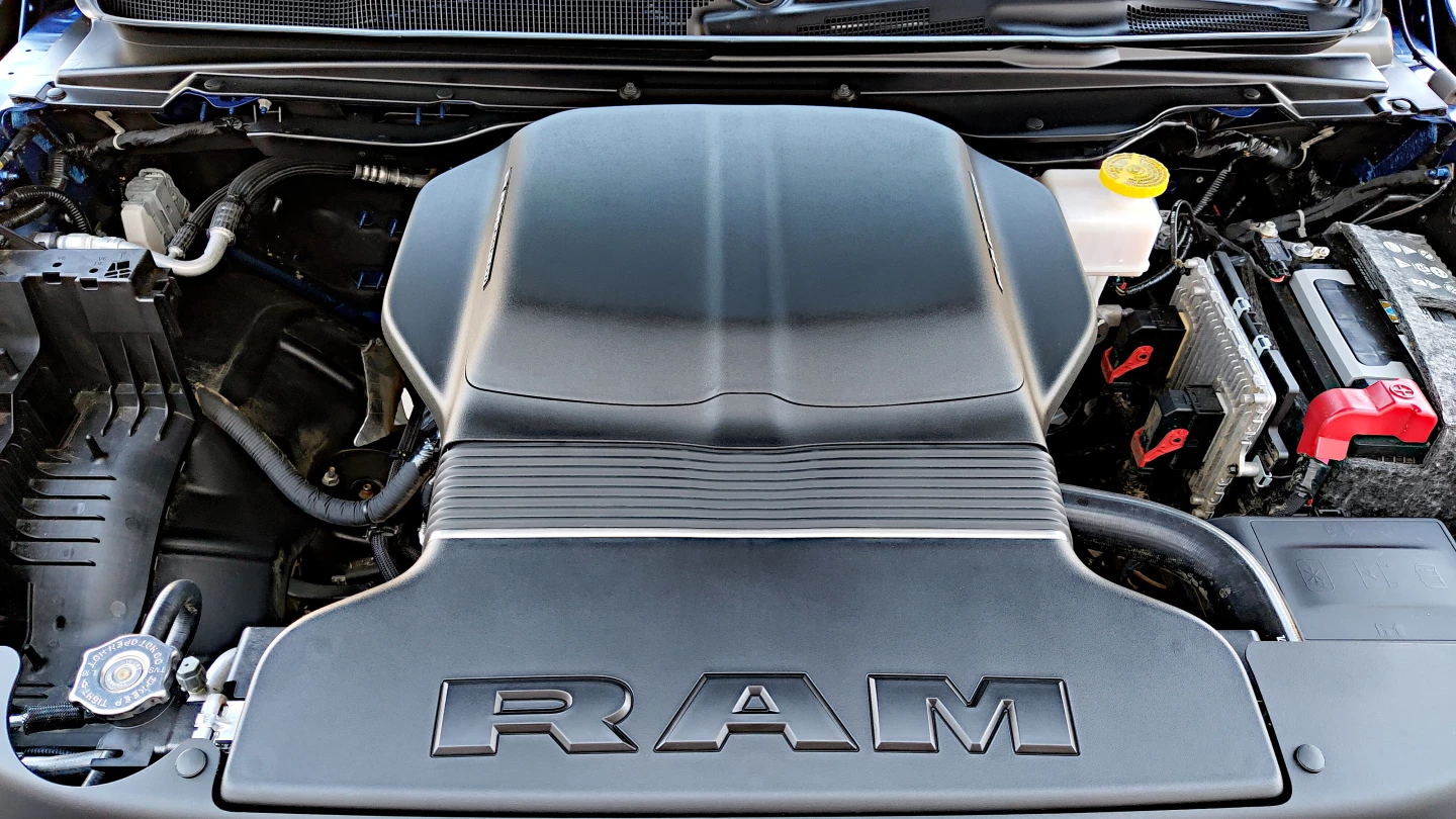 The Ram Airflow system directs air carefully and more efficiently to the engine for better performance and with more grumble