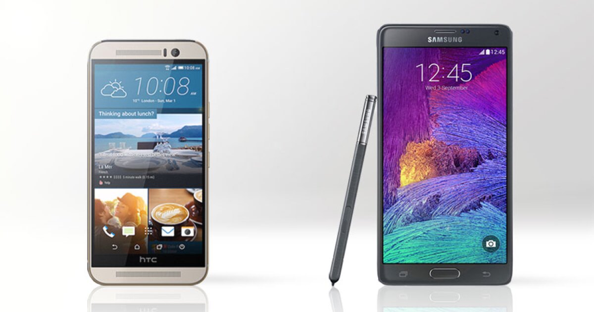note 5 vs htc one m9 review