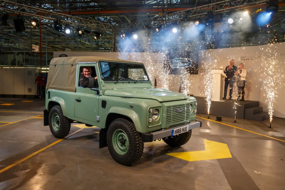 Celebrating the last Land Rover Defender