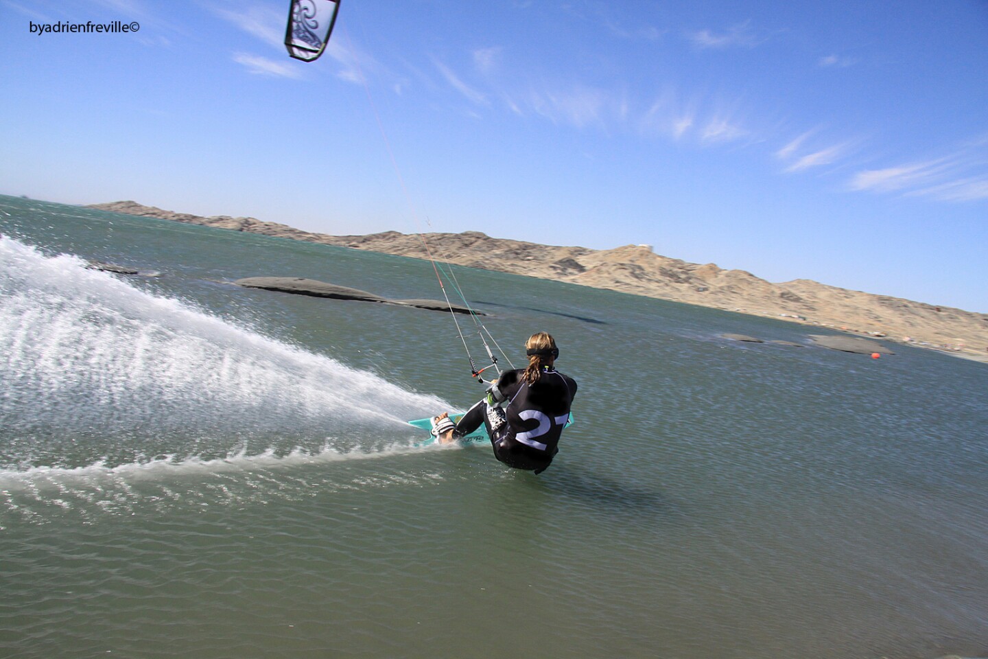 Alexandre Caizerges at the Luderitz Speed Challenge 2010