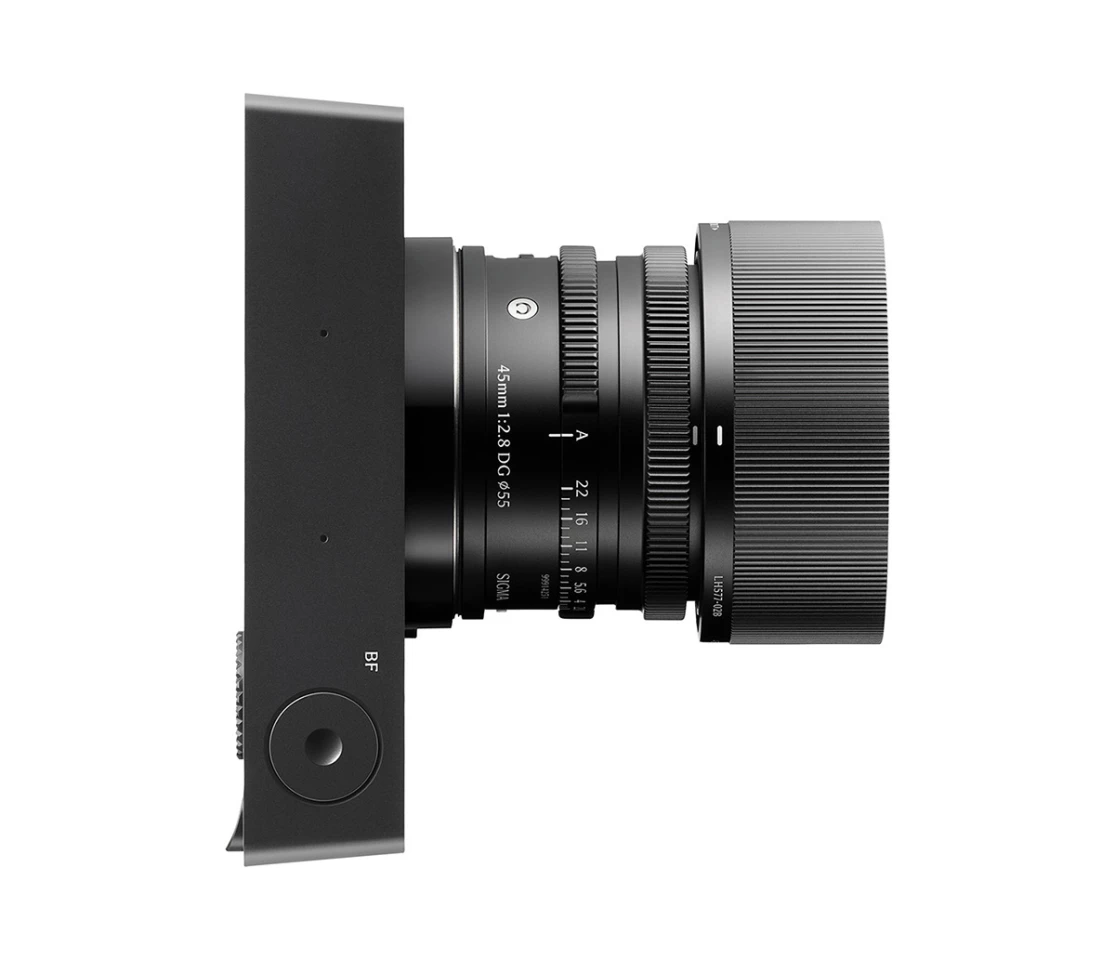 The BF supports a range of L-mount lenses, of which Sigma itself offers nine prime options to match the BF's colorways
