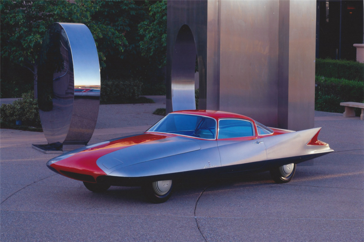 wild 1955 turbine powered chrysler show