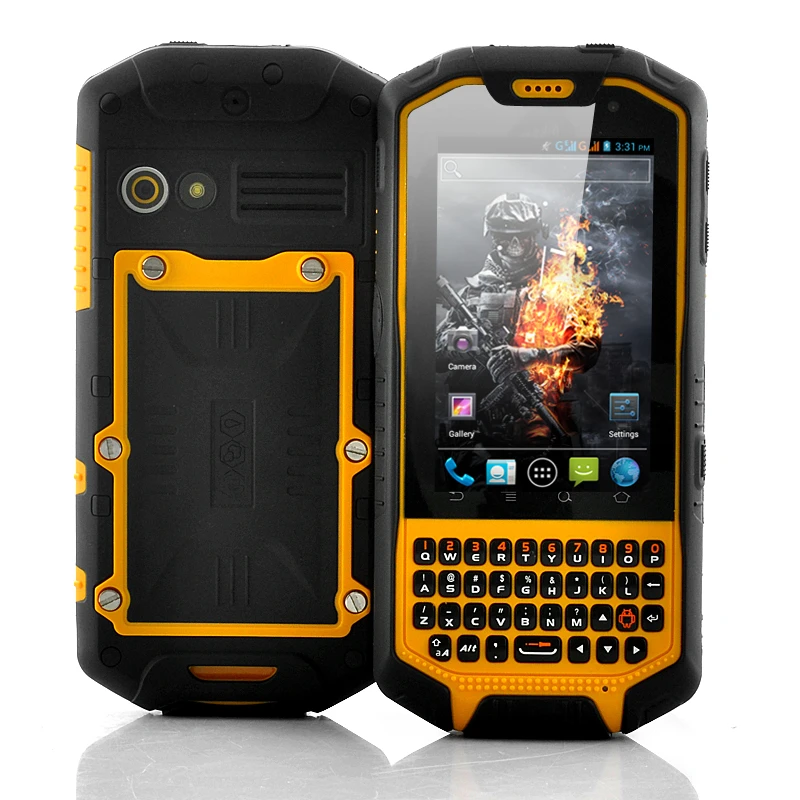 The Runbo X3 comes with Android 4.0 installed