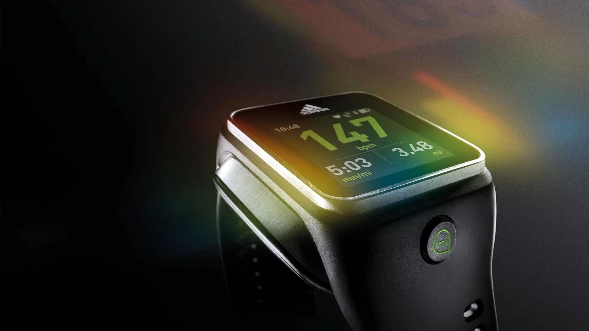 Adidas just announced the miCoach Smart Run, a touchscreen smartwatch with a heart monitor, GPS tracking, and media player capabilities