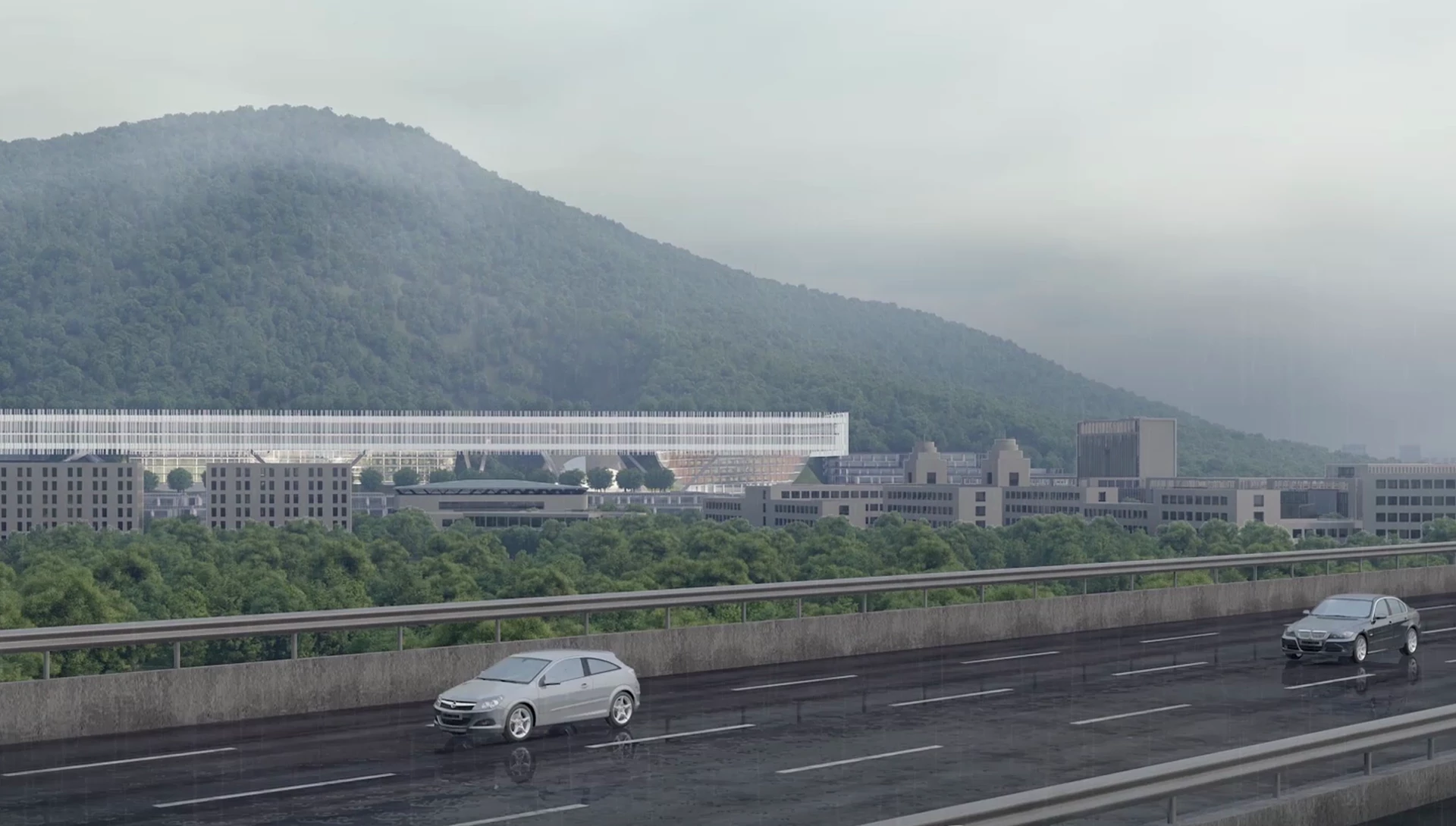 The Shenzhen Institute of Design will be located on the outskirts of Shenzhen, China, and is part of a huge development push in the area
