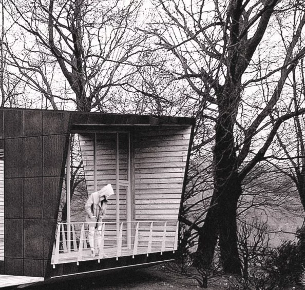 The home’s structure incorporates the use of CNC machined and handcrafted components